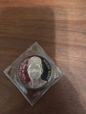 Nolan Ryan Commemorative Coin - .999 Fine 1 Troy Oz.- 300th Victory